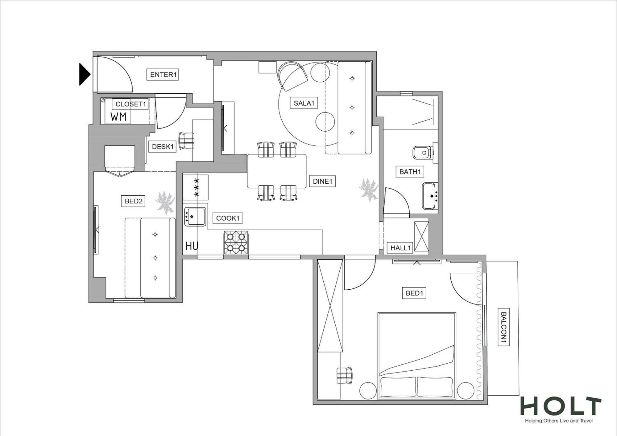 Chic Black & White 2Br Retreat On Dambovitei 布加勒斯特 外观 照片